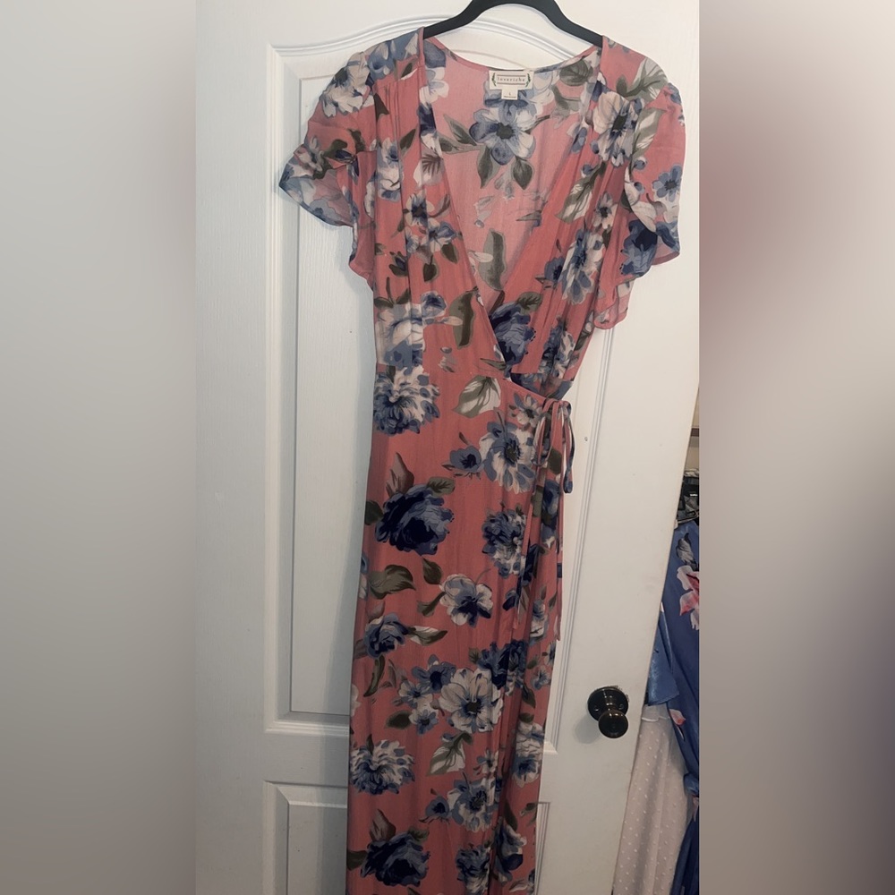 Boutique side tie dress L
